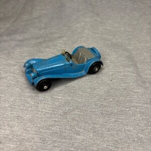 Vintage Dinky Toys 38f Jaguar Sports Car Ss100